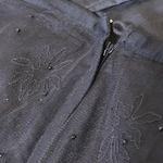 French Connection Black Sequined Pencil Skirt 6 Photo 7