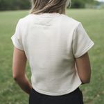 Follow You Legend Women's AlpacaCloud Heavyweight Baby Tee White Size XS Photo 8