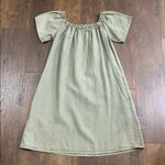 AG Adriano Goldschmied Olive Harley A-Line Dress Photo 6