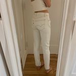 RE/DONE White low rise redone levis straight jeans Photo 2