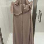 Birdy Grey Jules Taupe Formal Maxi Dress Photo 3