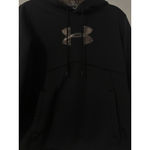 Under Armour Women's Black Sweatshirt Hoodie Adult M Camo Pullover Athletic 0453 Photo 5