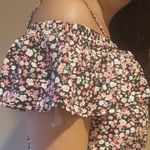 No Boundaries  Juniors' Ruffle Crop Top Photo 5