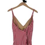 Old Navy Red Gingham One Piece Swimsuit V Neck size 2X NWT Photo 4