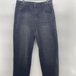 No Boundaries  Jrs Size 15 Jeans Super High Rise Straight Leg Split Hem Baggy Photo 13