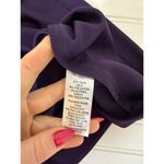 Connected Apparel Horseshoe Neck Side Tuck Sheath Dress Purple Midi Career Sz 18 Photo 6