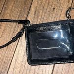 Coach Small Leopard Wristlet in Black Photo 1