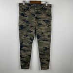 Gap  Jeggings SIZE 29 Stretch Green Camo Low Rise‎ Skimmer Legging Pockets Denim Photo 1