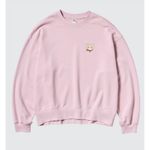 Uniqlo Mofusand Collab Printed Embroidered Sweatshirt in Pink S Photo 1