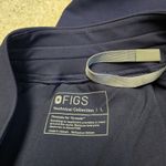 FIGS  Womens Alva Navy Blue Tapered Scrub‎ Pants Sz Large NWT Photo 6