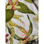 Vintage JOHN PAUL RICHARD Petite Floral Print Midi Skirt with Tie Waist Retro White Size 4 Photo 7