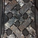 Vintage John Meyer of Norwich black wool blazer with beaded shawl collar large Size 16 Photo 9