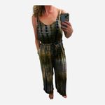 Shop Neighbor green and blue tie dye romper Size Medium Photo 3