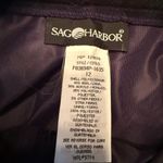 Sag Harbor  100% wool Plaid pants Vintage (12) Will Fit Size 8 pleated Tartan Photo 3