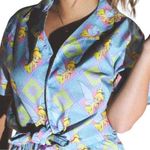 Disney Cakeworthy x Tinker Bell Co-Ord Button Up Shirt Photo 0