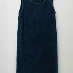 Jane and Delancey Boutique Navy Blue acid wash comfy dress sz small.  Photo 0