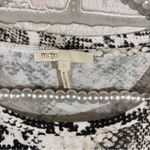 Maje Tonia Python Snakeskin Print Short Sleeve Crewneck T Shirt Size 1 Photo 8