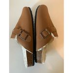 Boston style clogs, lined faux shearling Brown Size 8 Photo 5