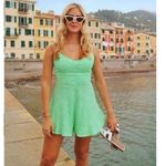 ZARA ✨ Green Floral Print Sz Large Romper✨ Photo 3