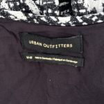 Urban Outfitters ‎ Outfitters Bea Gingham Floral Mini Dress Black White Short Sleeve Medium Photo 7