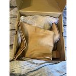 Women's Knee High Side Zipper Chunky Heel Stretch Boots Faux Suede 8 NIB Photo 8