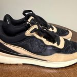 Zara Sneakers Fashion Athletic Running Casual Shoes Black Beige EU 38 Size 8 Photo 0