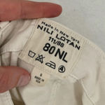 Nili‎ Lotan Cropped Military Pant in Eggshell White Size 8 Photo 10