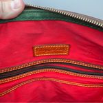 Dooney & Bourke Dooney & Bourke Florentine Leather Large Domed Buckle Satchel in Natural Brown Photo 13