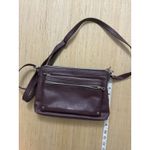 Relic By Fossil Evie Maroon Brown Faux Leather Shoulder Purse Vintage Photo 8
