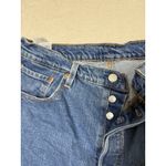 Levi's  501 Original Women's Distressed Micro Denim Jean Shorts Size W33 Photo 2