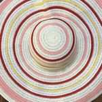 Nordstrom oversized one size wide brim multi straw hat. Photo 4