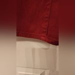 Free People We The Free In My Feelings Red Wine Cropped Slim Flare Jeans Small Photo 11