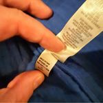 Chico's NWT Tiered Gauze Midi Dress Women’s Size 2 (L) Navy Peony Lightweight Photo 5