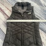 The North Face  Women's Gray/Black Quilted Down Puffer Vest Photo 8