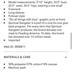 Spiritual Gangster  DO ALL THINGS PULLOVER GRAPHIC PRINT FRONT  TRIBLEND TERRY Photo 6