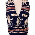 At Last & Co. Western Roping Printed Sleeveless V Photo 0