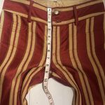 Alice + Olivia red and beige pants Photo 6