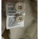 Royal Robbins  Shirt Womens XL Expedition Safari Button Up Long Sleeve Nylon Tan Photo 6