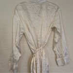 SKIMS NWT  Bridal Collection Silk Blend “Mrs" Marble Robe Women’s Size L/XL Photo 9