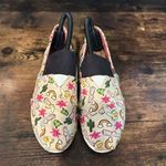 Toms CLASSIC BIRCH MULTI RAINBOW Slip-On Flats Aliens Bananas Cactus Size 8.6 Photo 3