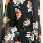 Candies Black Floral Cutout Spaghetti Strap Maxi Dress Size XL Photo 4