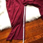 Wine Burgundy Wide Leg Cropped Coulettes NWOT Size undefined Photo 6