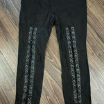 Tripp NYC  black vegan lace up pants 18 Photo 0