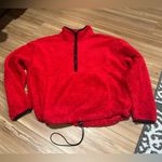 No Boundaries Cozy Red Fleece 3/4 Zip Jacket Size XXXL 21 Photo 0