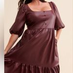 Anthropologie Hutch Faux Leather Maxi Dress Size XS Photo 1