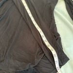 American Eagle  small Soft & Sexy Black Crisscross Tunic Long Sleeve Top. Soft Photo 6