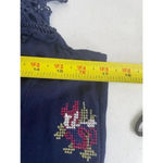 Women's‎ Pale Sky Blue Floral Embroidered Sleeveless Top Size S Stitch Fix 0072 Photo 8