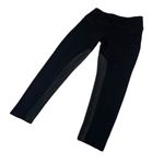 Lysse  Tummy Control Black Pull On Equestrian Suede Insert Leggings Photo 10