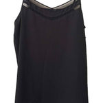 1. State  Chiffon‎ Trim Camisole Black NWT Sz Small Photo 0