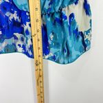 Wet Seal Vintage Y2K  Halter Top XS Blue Abstract Festival Retro Beach Indie Photo 3